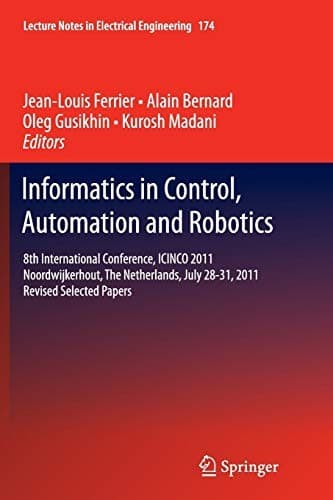 Tapa de Informatics in Control, Automation and Robotics