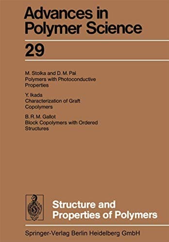 Tapa de Structure and Properties of Polymers