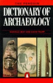 Tapa de The Penguin dictionary of archaeology