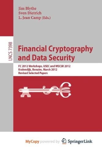 Tapa de Financial Cryptography and Data Security