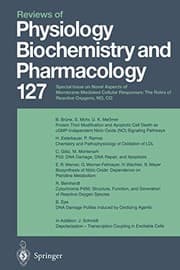 Tapa de Reviews of Physiology, Biochemistry and Pharmacology : Volume