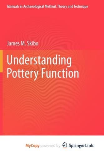 Tapa de Understanding Pottery Function
