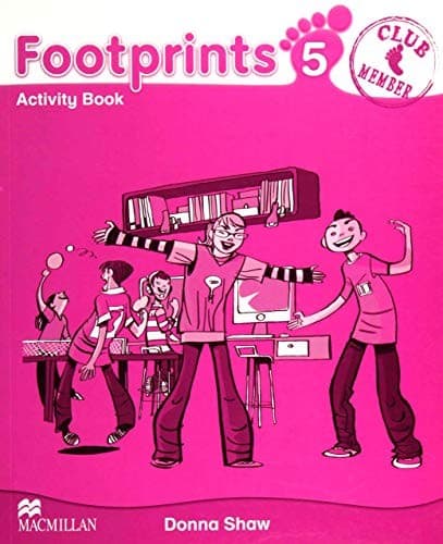 Tapa de Footprints 5 Activity Book