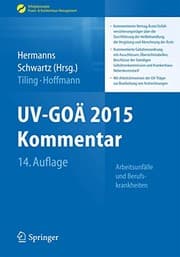 Tapa de UV-GOÄ 2015 Kommentar - Arbeitsunfälle und Berufskrankheiten
