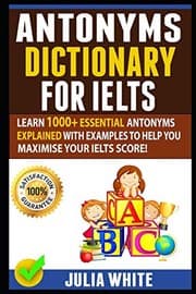 Tapa de ANTONYMS DICTIONARY FOR IELTS