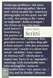 Tapa de Scritti