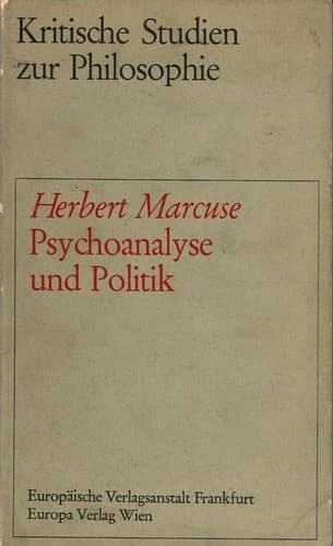 Tapa de Psychoanalyse und Politik