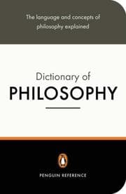 Tapa de The Penguin Dictionary of Philosophy