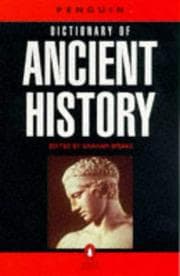 Tapa de Dictionary of Ancient History, The Penguin