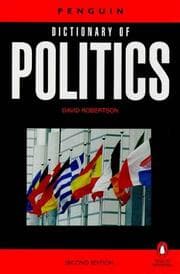 Tapa de The Penguin dictionary of politics