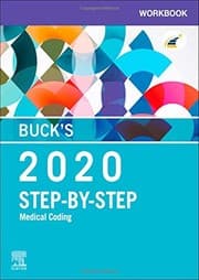 Tapa de Buck's Workbook for Step-by-Step Medical Coding, 2020 Edition