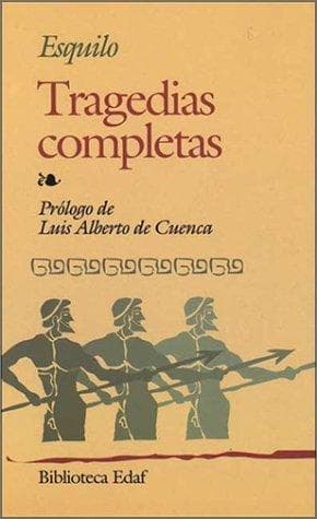 Tapa de Tragedias Completas