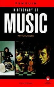 Tapa de Dictionary of Music, The Penguin