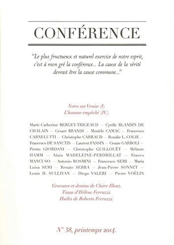 Tapa de Conference N°38
