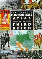 Tapa de The Penguin Historical Atlas of the Third Reich (Hist Atlas)
