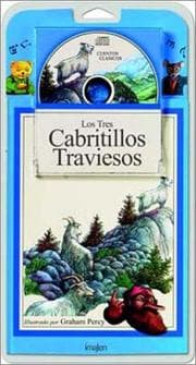 Tapa de Los Tres Cabritillos Traviesos / The Three Billy Goats Gruff - Libro y CD