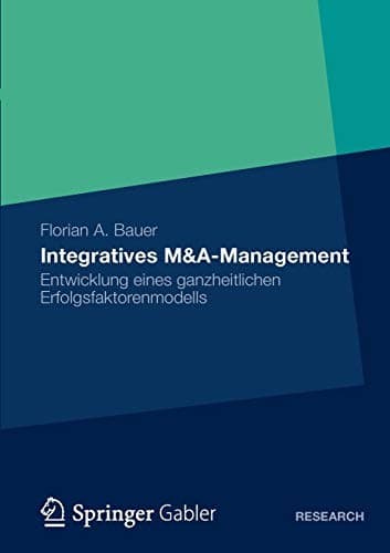 Tapa de Integratives M&A-Management