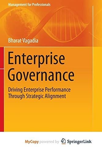 Tapa de Enterprise Governance