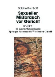 Tapa de Sexueller Mißbrauch vor Gericht : Band 2 : Materialienband