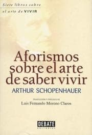 Tapa de Aforismos Sobre El Arte de Saber Vivir
