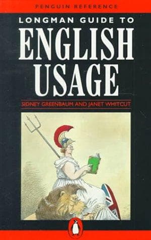 Tapa de Longman guide to English usage