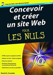 Tapa de Concevoir et creer un site Web Mégapoche Pour les nuls, 4e