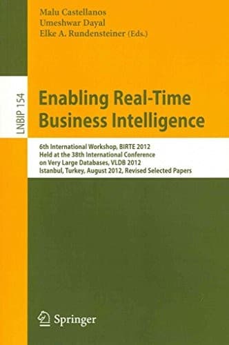 Tapa de Enabling Real-Time Business Intelligence
