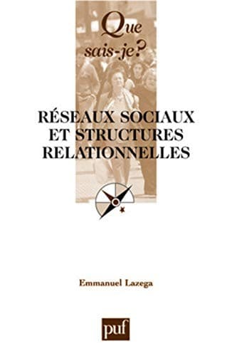 Tapa de Réseaux sociaux et structures relationnelles