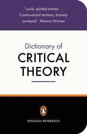 Tapa de The Penguin dictionary of critical theory