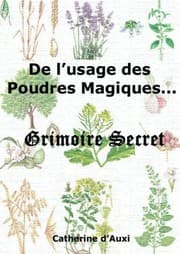 Tapa de De l'usage des Poudres Magiques - Grimoire Secret