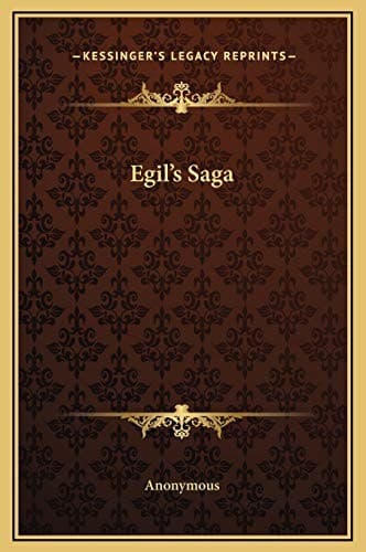 Tapa de Egil's Saga
