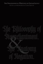Tapa de The Philosophical Writings of Edgar Saltus