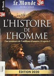 Tapa de Le Monde/La Vie  Hs N°31 L'Histoire De L'Homme - janvier 2020