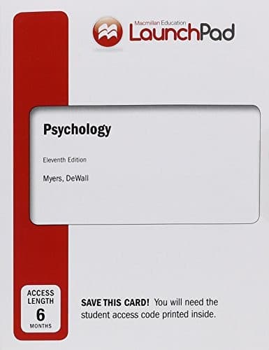Tapa de LaunchPad for Psychology