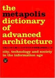Tapa de Metapolis Dictionary of Advanced Architecture
