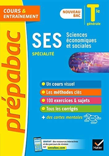 Tapa de SES Tle générale  - Prépabac Cours & entraînement