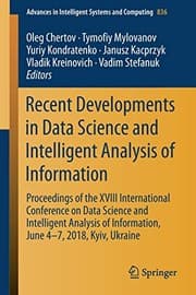 Tapa de Recent Developments in Data Science and Intelligent Analysis of Information