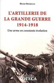 Tapa de L'artillerie de la Grande Guerre