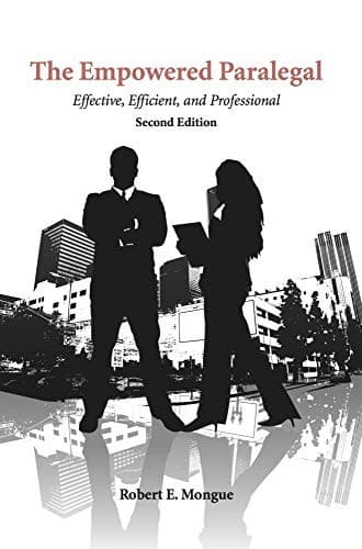 Tapa de The empowered paralegal