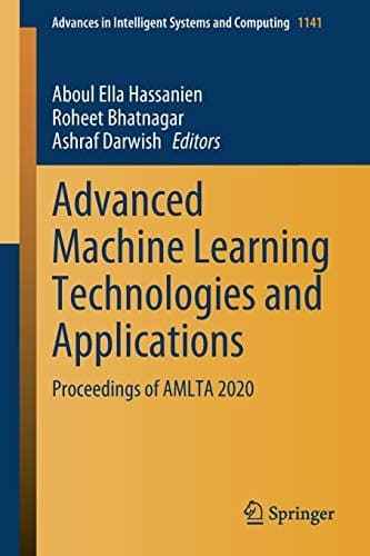 Tapa de Advanced Machine Learning Technologies and Applications