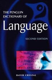 Tapa de The Penguin Dictionary of Language