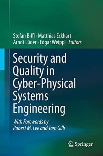 Tapa de Security and Quality in Cyber-Physical Systems Engineering