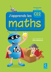 Tapa de J'apprends les maths CE2 fichier élève
