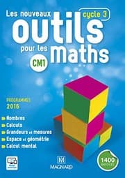 Tapa de Les nouveaux outils pour les maths CM1 élève