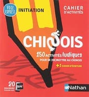 Tapa de Chinois - Cahier d'activités - Initiation  - 2019