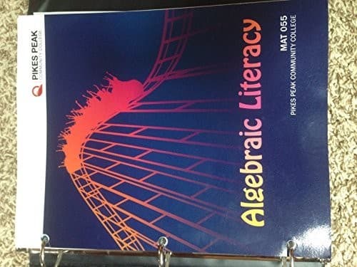 Tapa de Algebraic Literacy