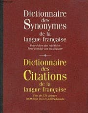 Tapa de Dictionnaire des synonymes de la langue francaise