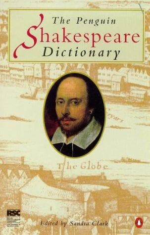 Tapa de The Penguin Shakespeare dictionary