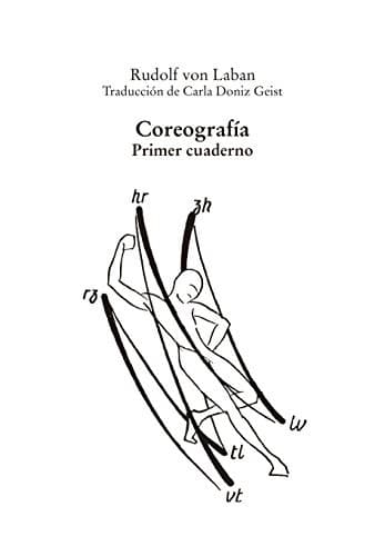 Tapa de Coreografía primer cuaderno.