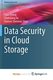 Tapa de Data Security in Cloud Storage